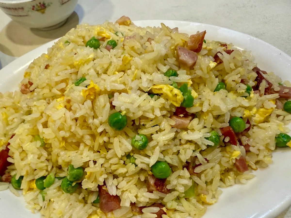 Fried Rice with Pork Barbeque