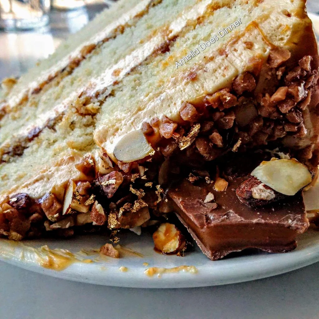 Salted Caramel Toffee Cake