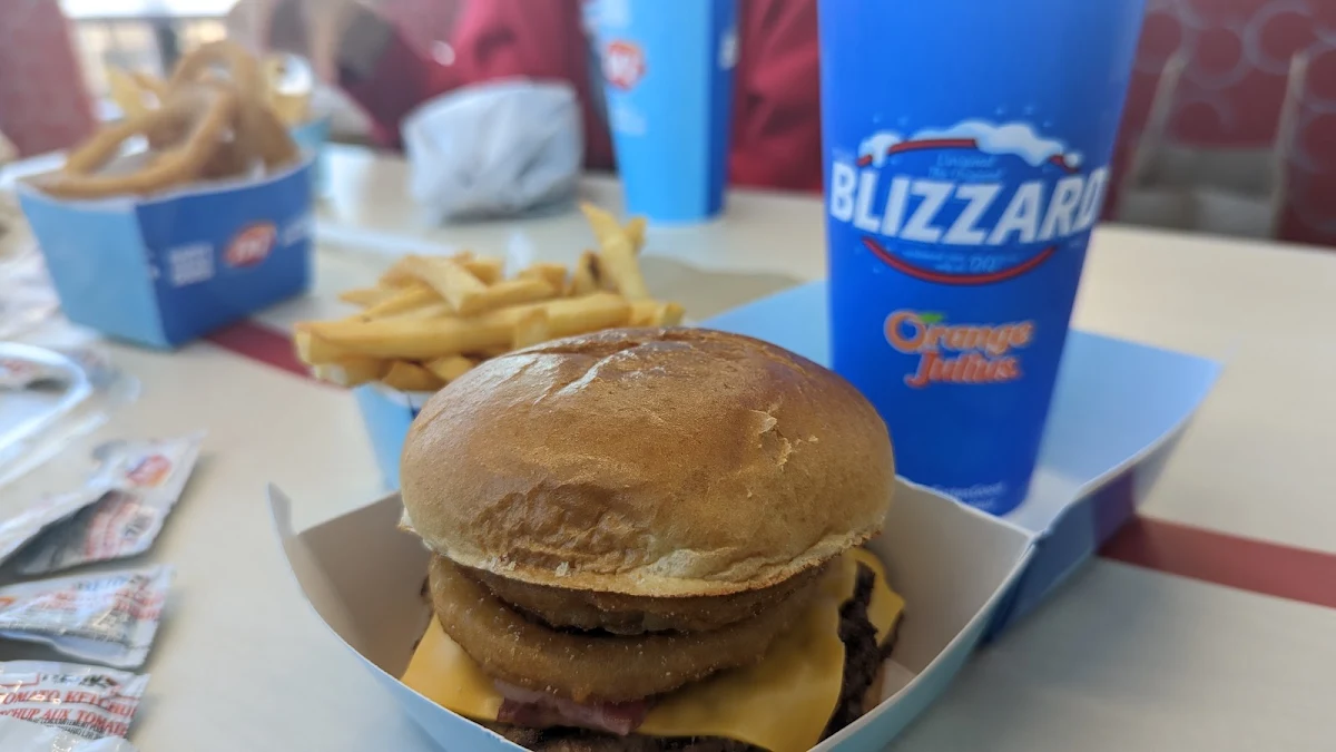 Cheeseburger Blizzard Treat Meal Deal
