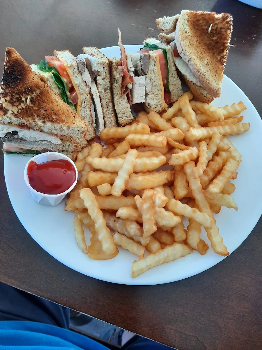 Burger Clubhouse and Fries