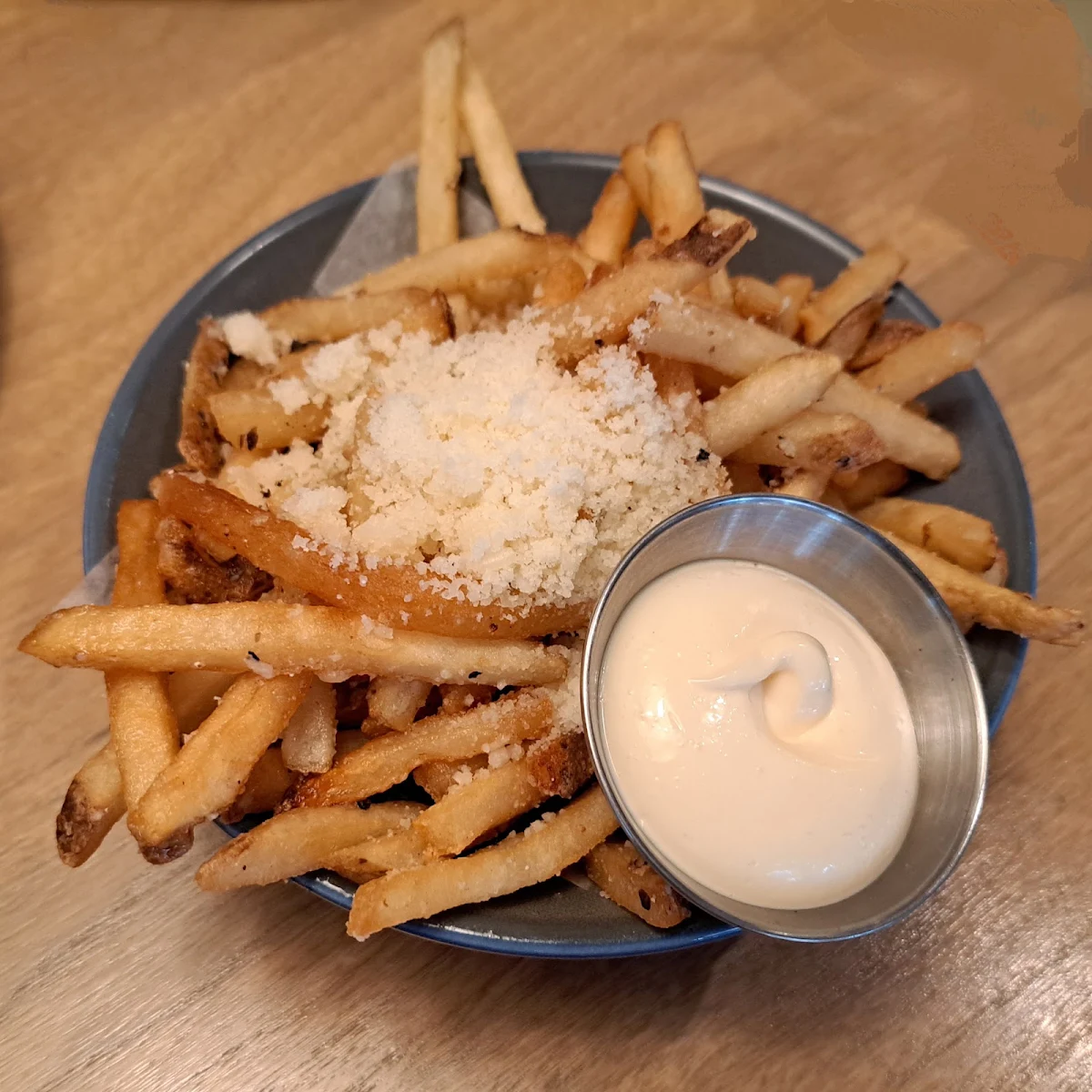 French Fries with Truffle and Parmesan