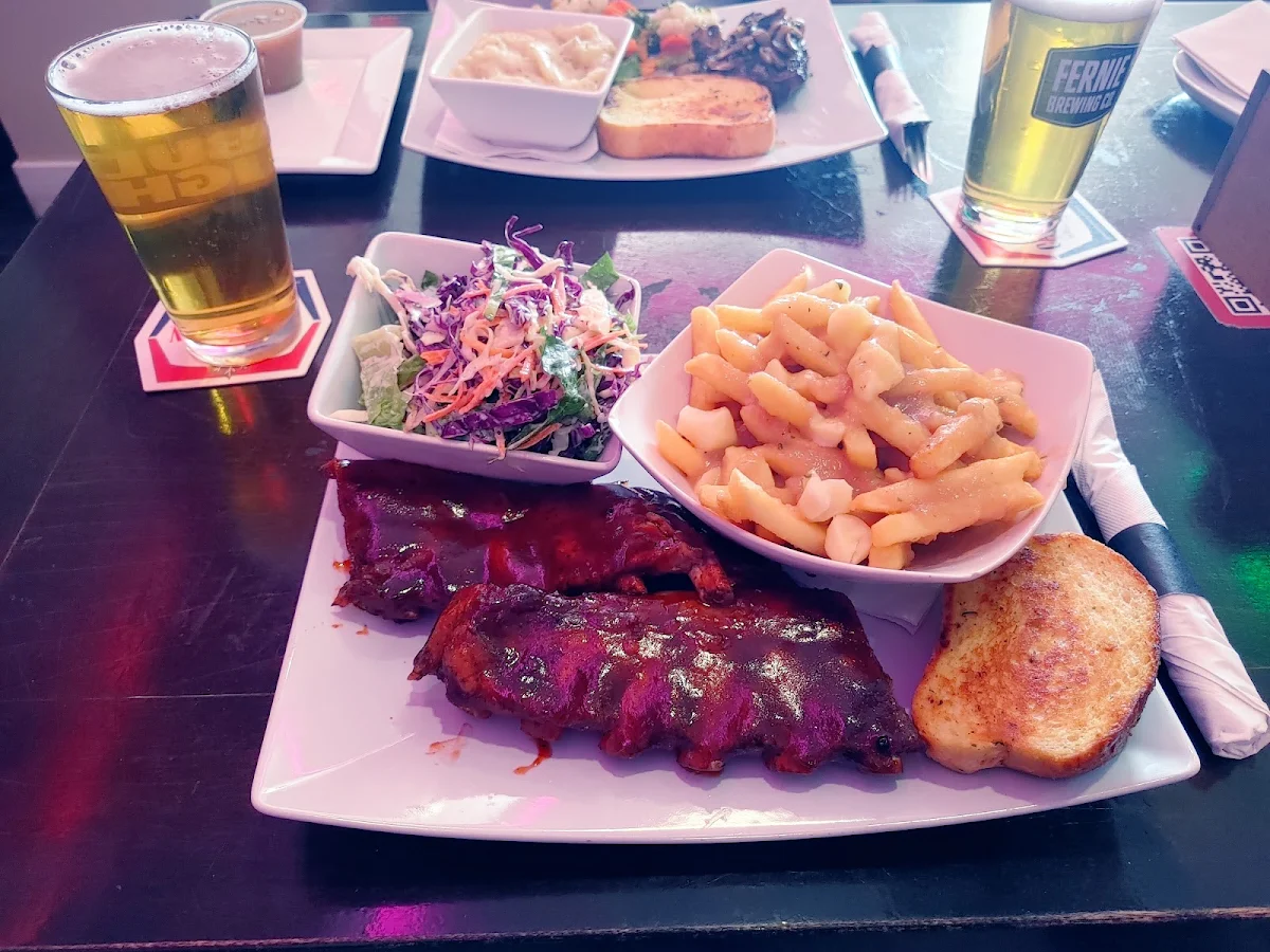 Full Rack of Ribs with Poutine