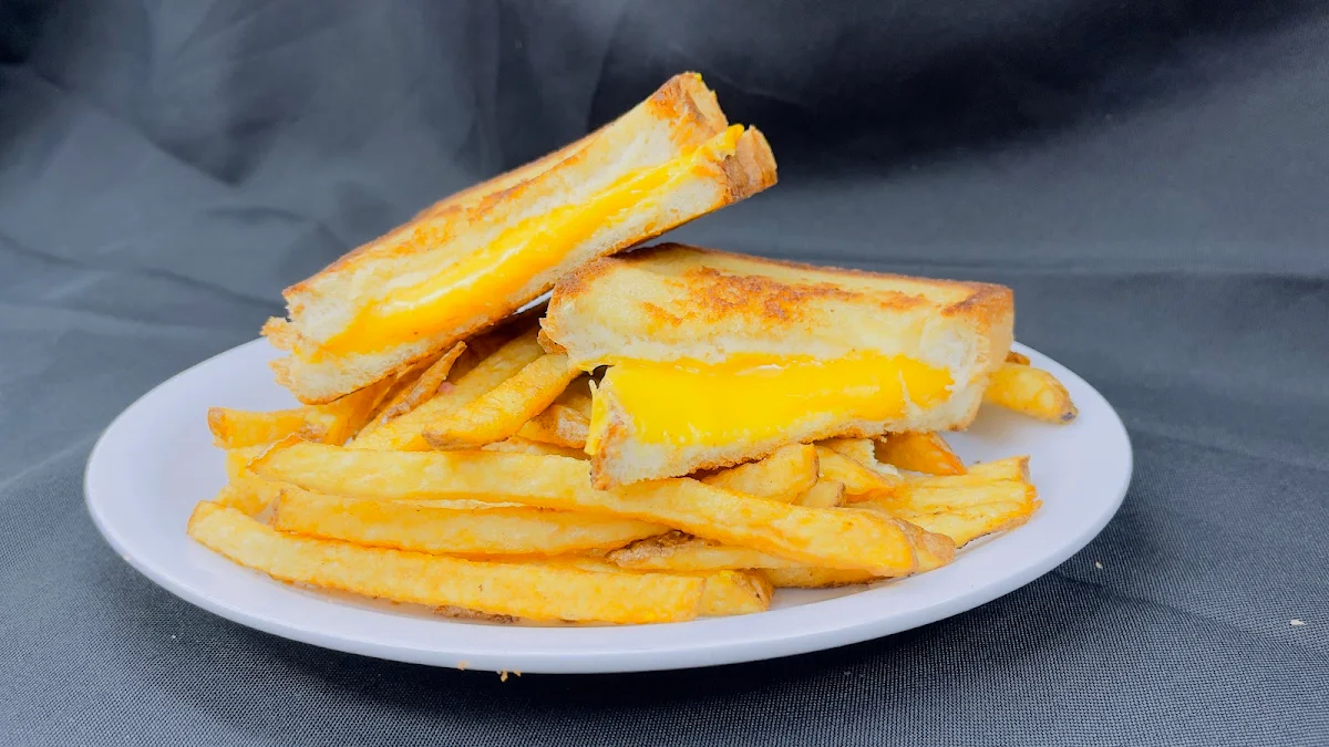Grilled Cheese and Fries
