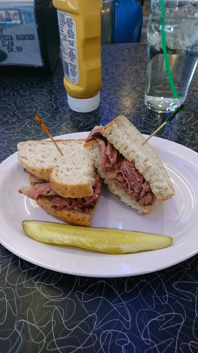 Montreal Smoked Sandwich on Rye
