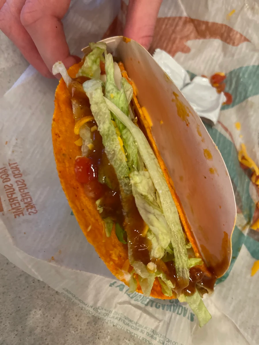 Beef Gordita Crunch Taco
