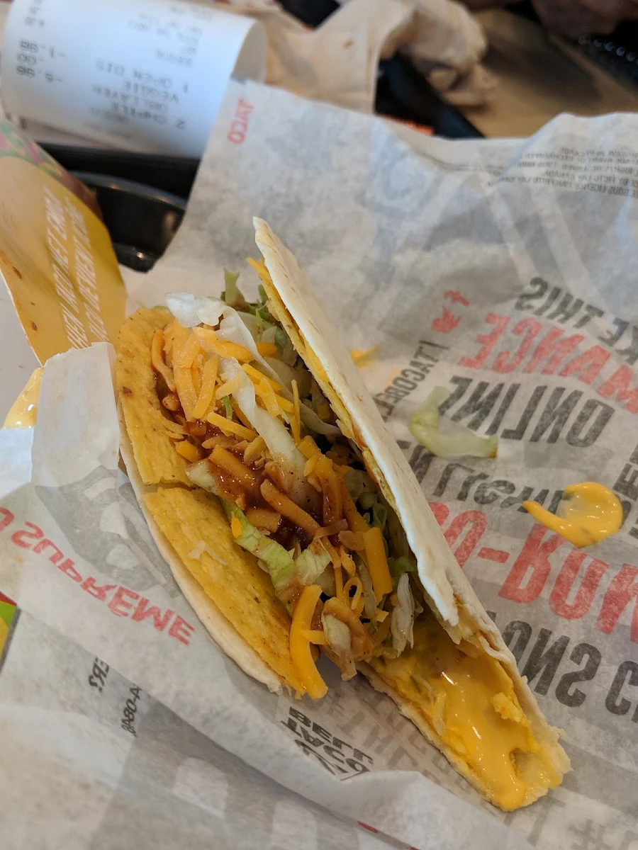 Cheesy Gordita Crunch Bean