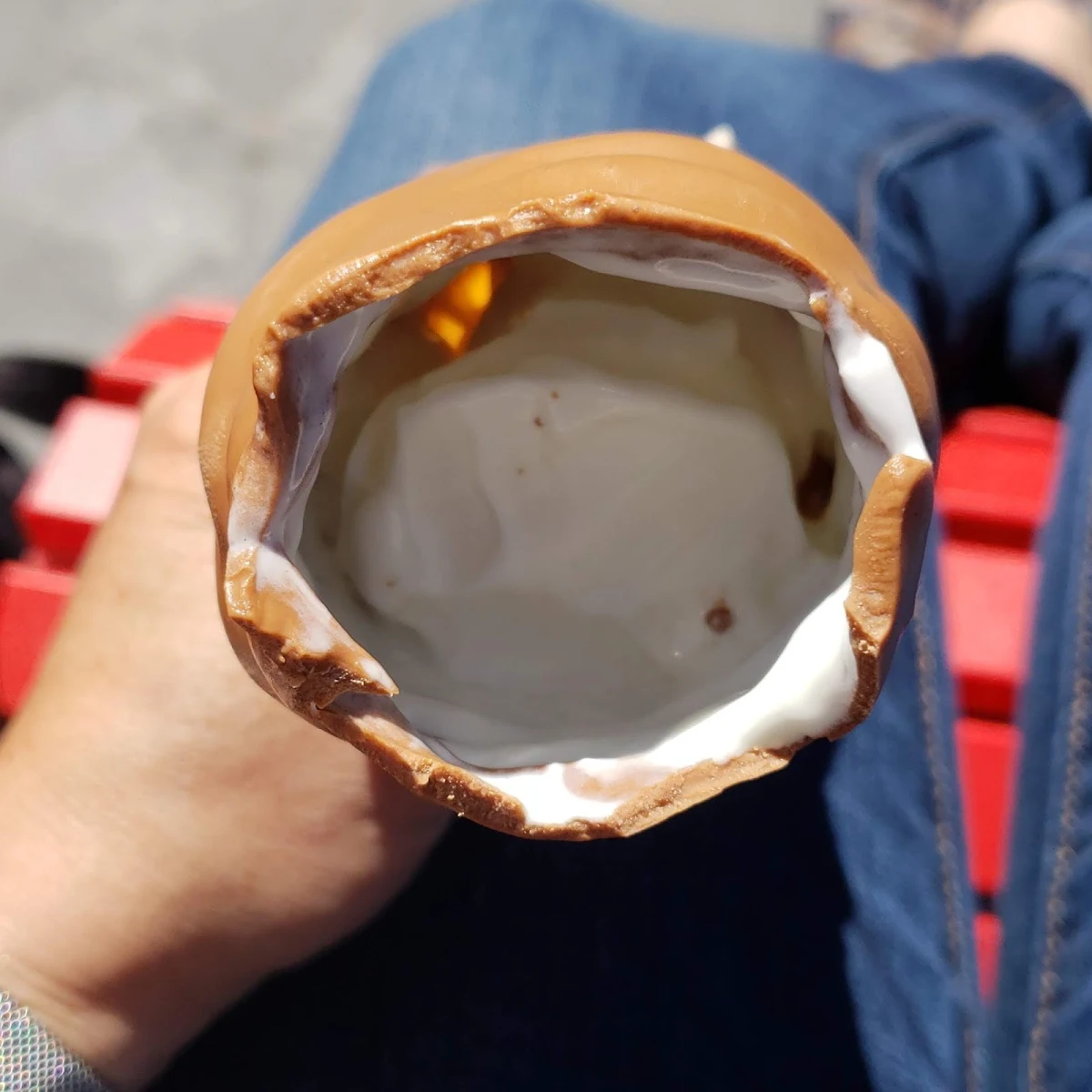 Salted Caramel Icecream Cone
