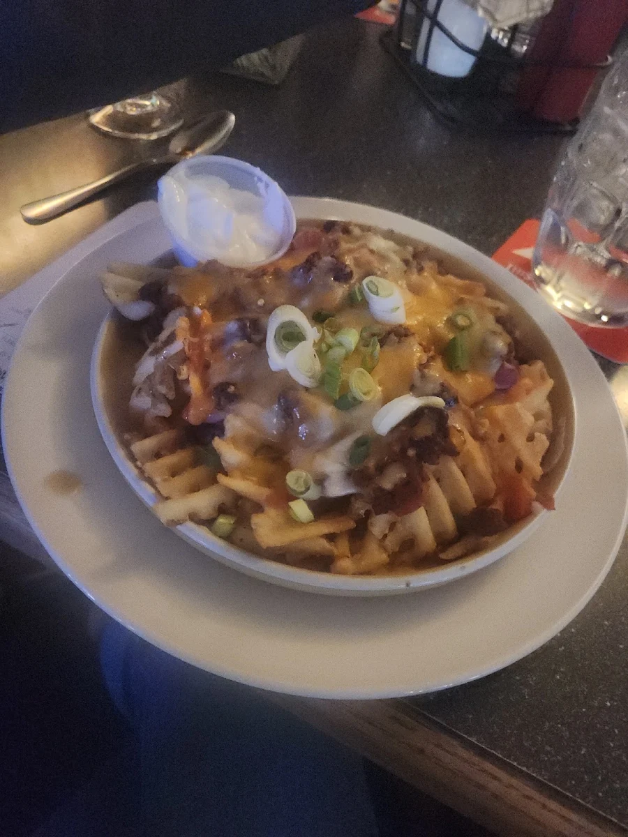 Chili Cheese Waffle Fries