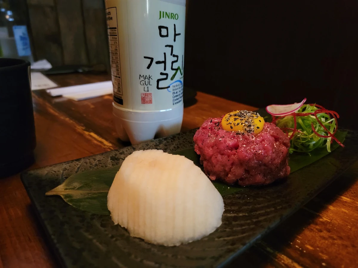beef tartare 육회