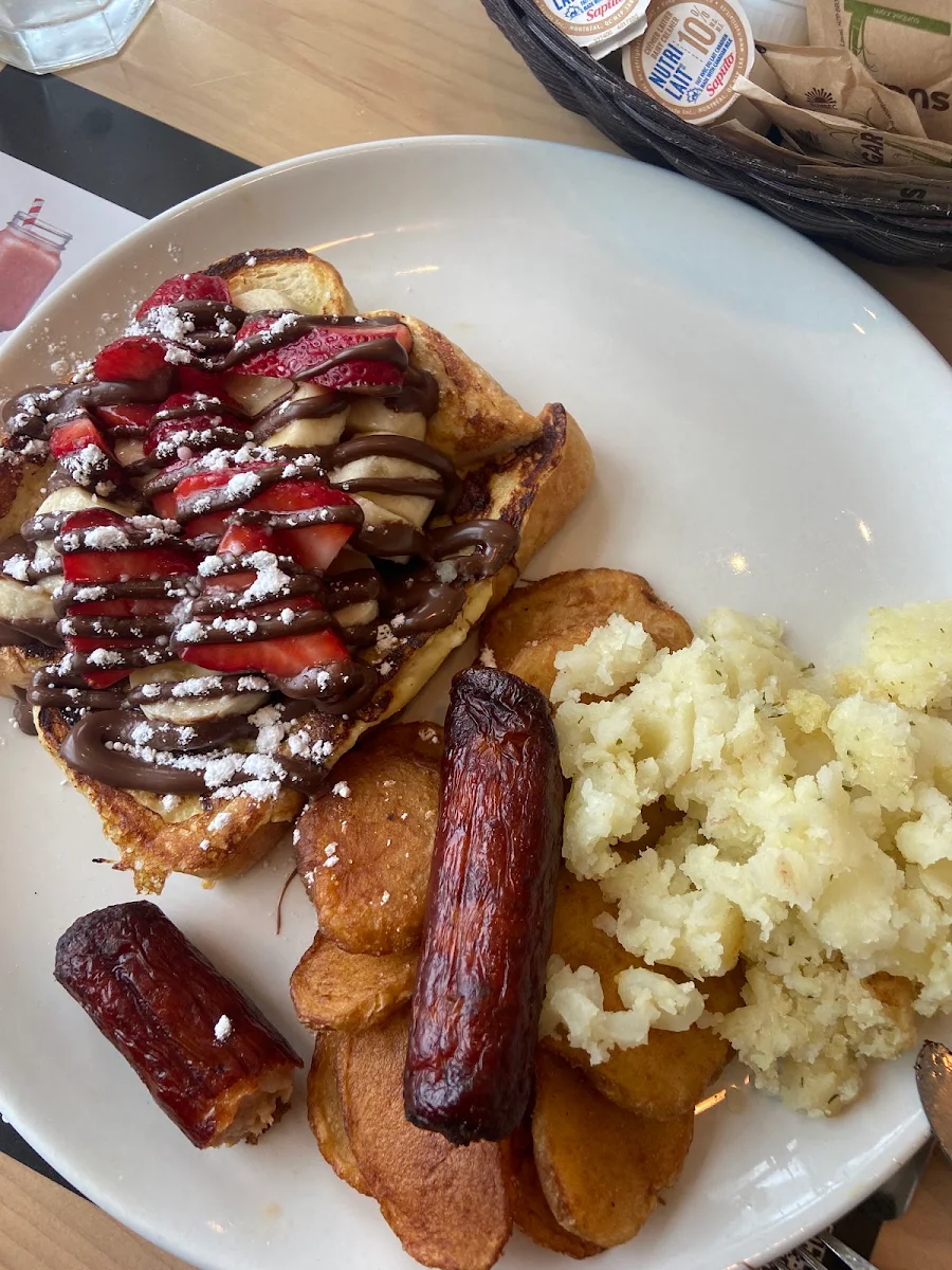 Pain Perdu Avec Oeufs Et Bacon