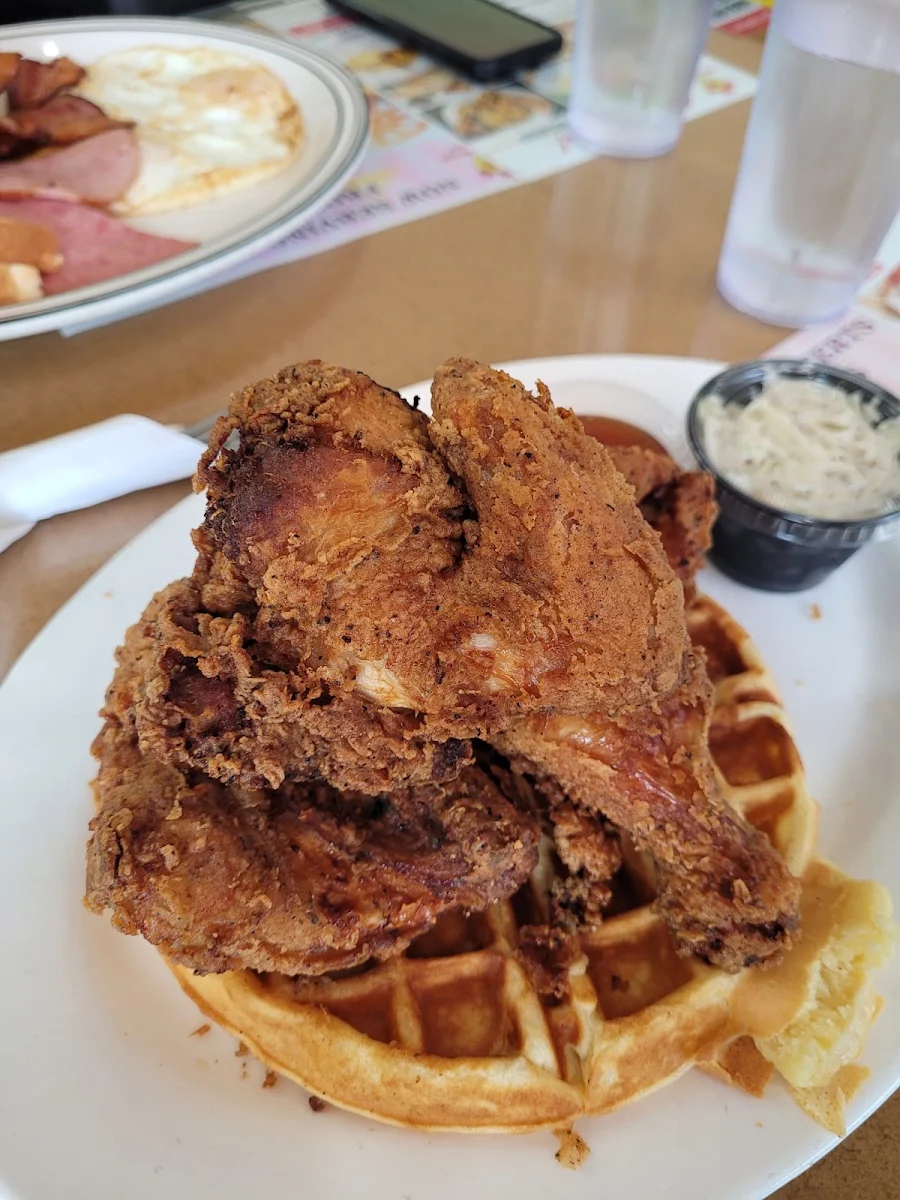 Crispy Chicken Waffles