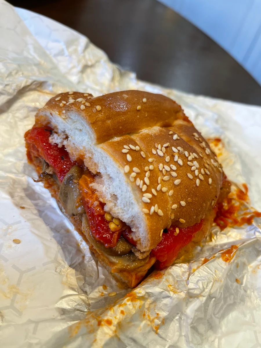 Veal Parmigiana Sandwich