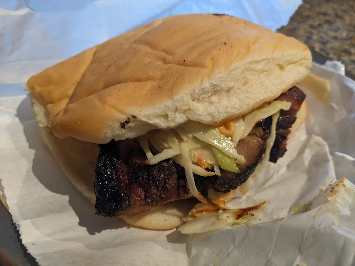Jerk Pork Sandwich