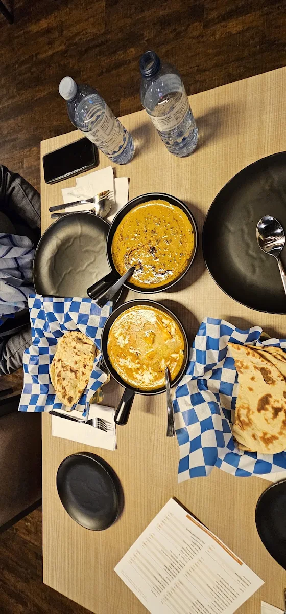 Dal Makhani Shahi Paneer and Tandoori Roti