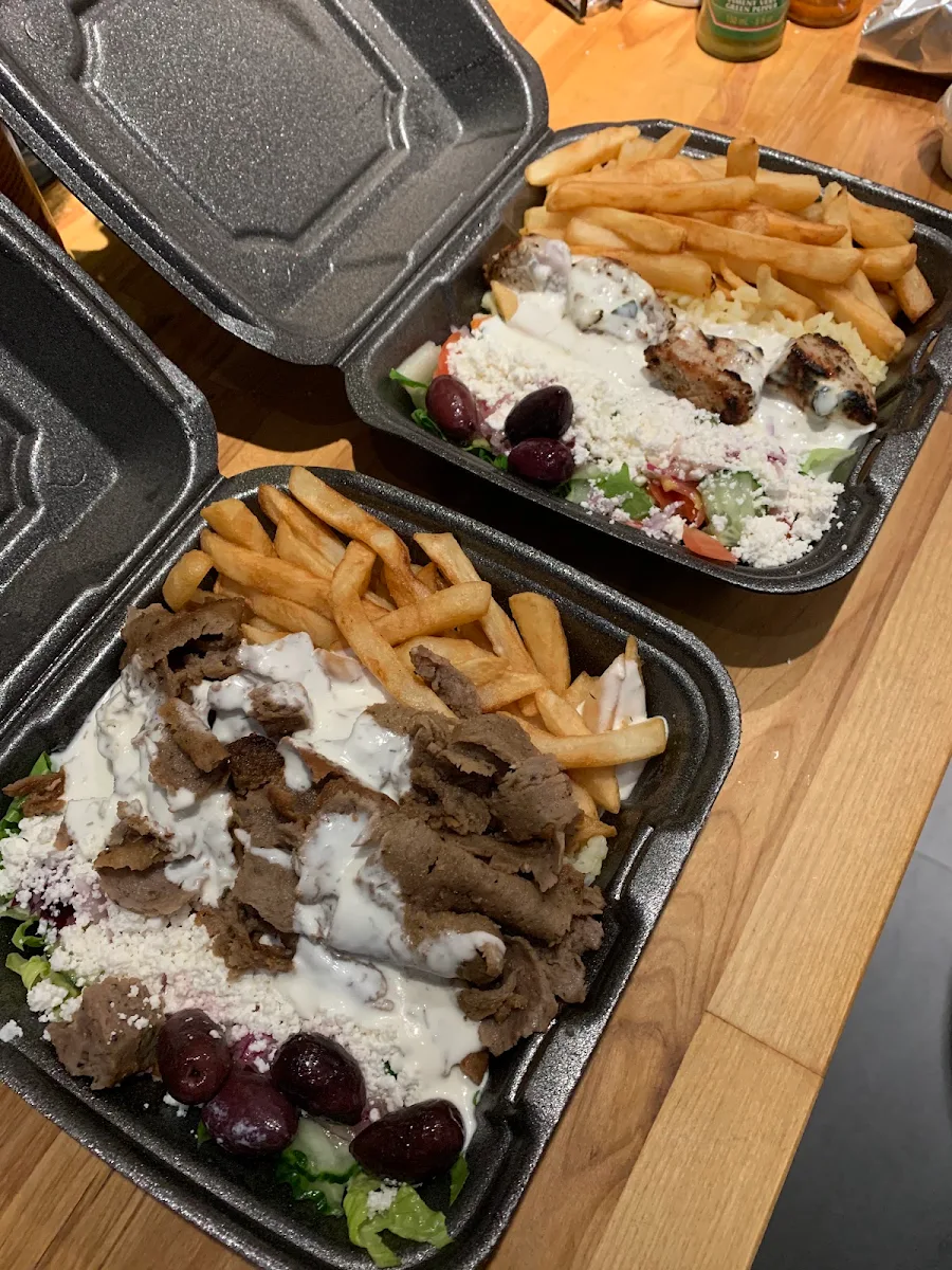 Pork Souvlaki Dinner