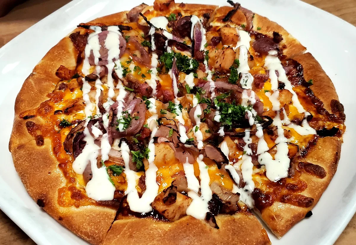 Bourbon BQ Chicken Pizza
