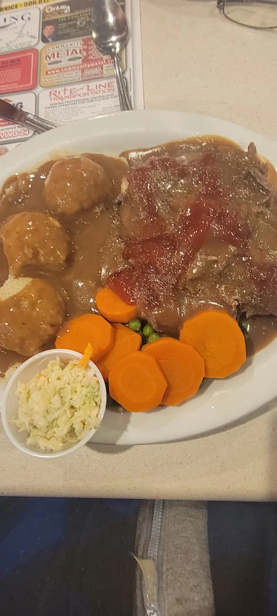 Open Face Hot Turkey Dinner Dark Meat