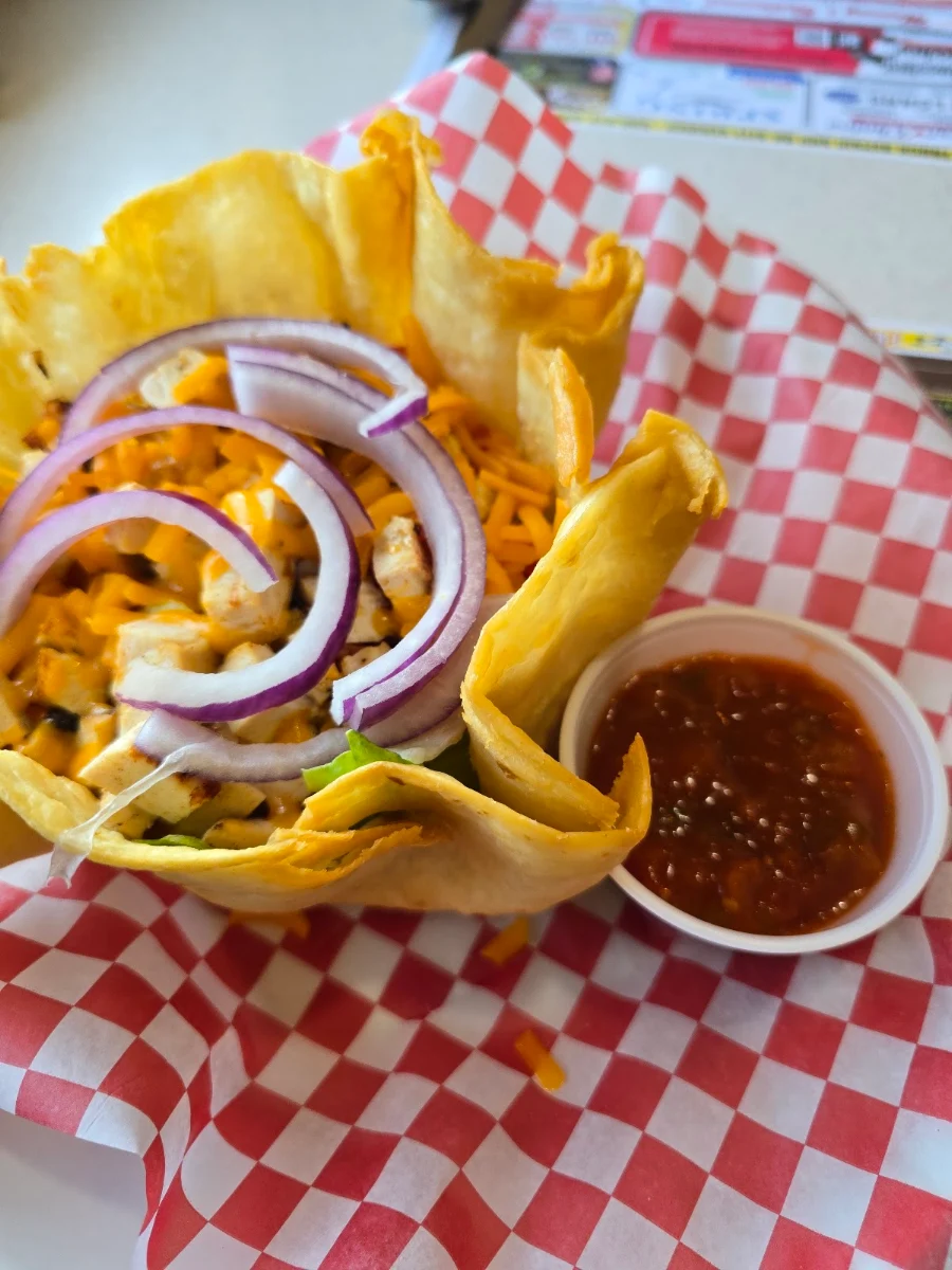 Taco Salad with Chicken