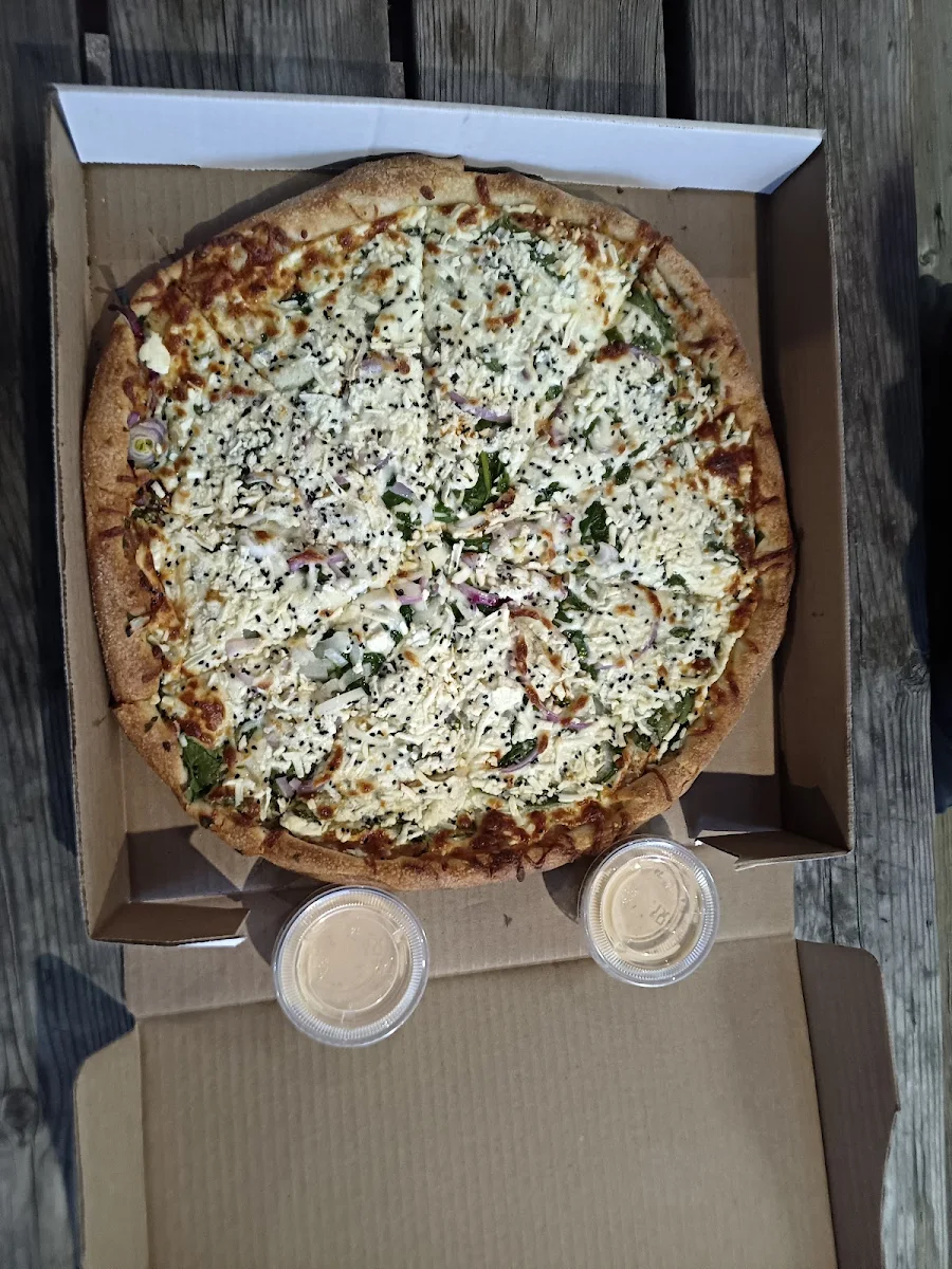 Spinach Pizza