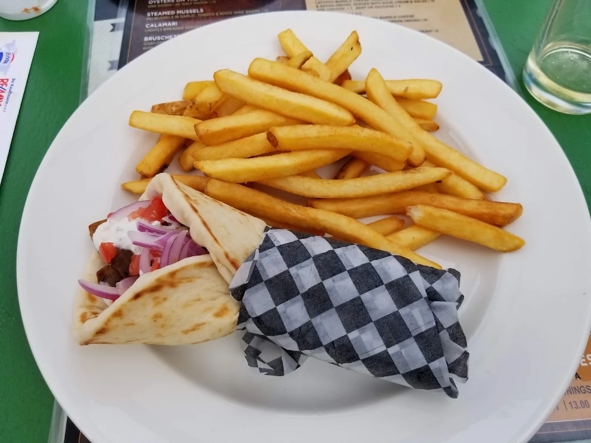Gyro and Fries