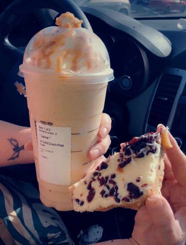 Caramel Crunch Frappuccino