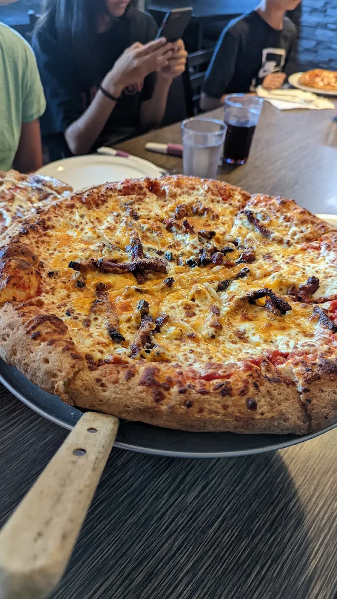 Bourbon Cheesesteak Pizza
