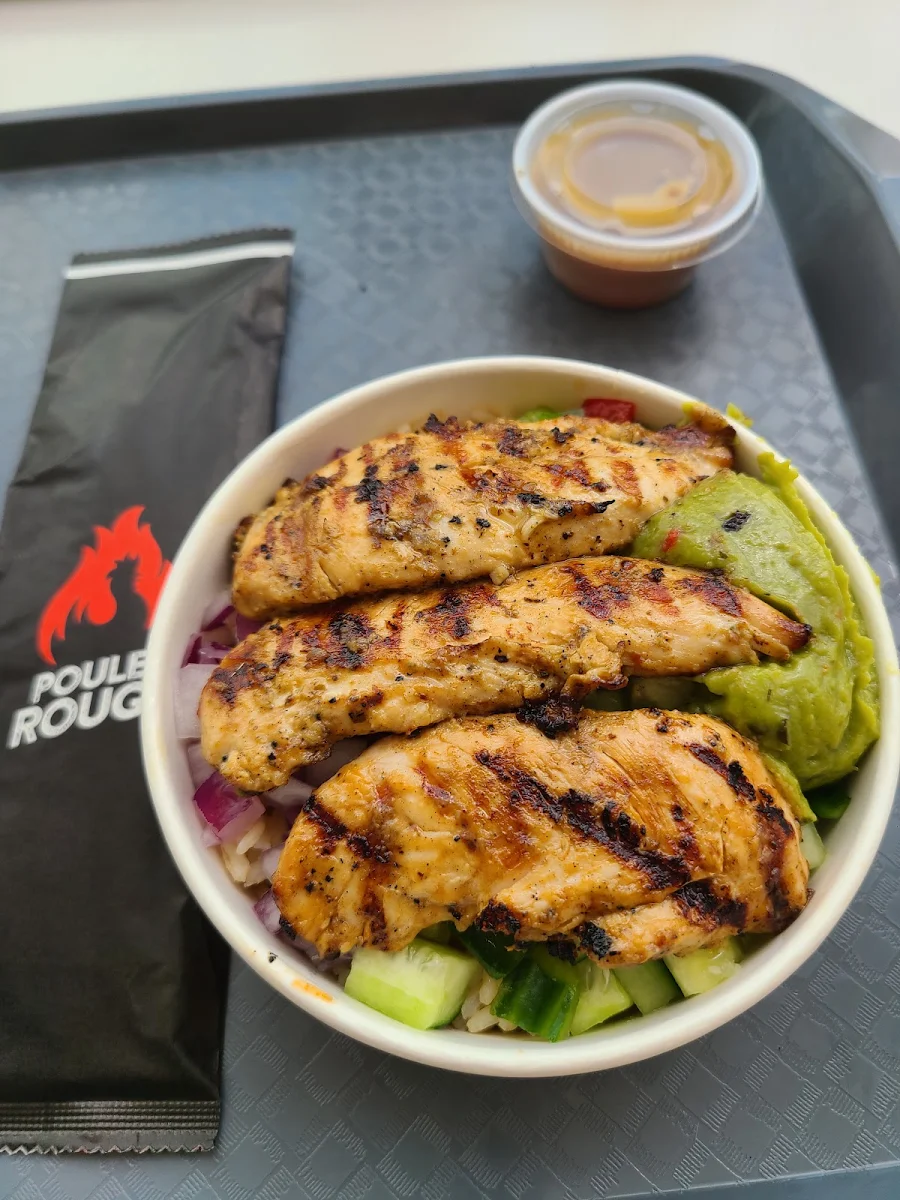 Grilled Chicken with Quinoa Bowl