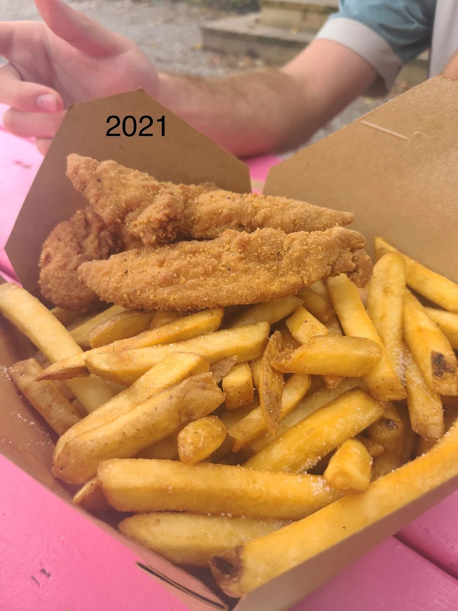 Chicken Tenders Wfries