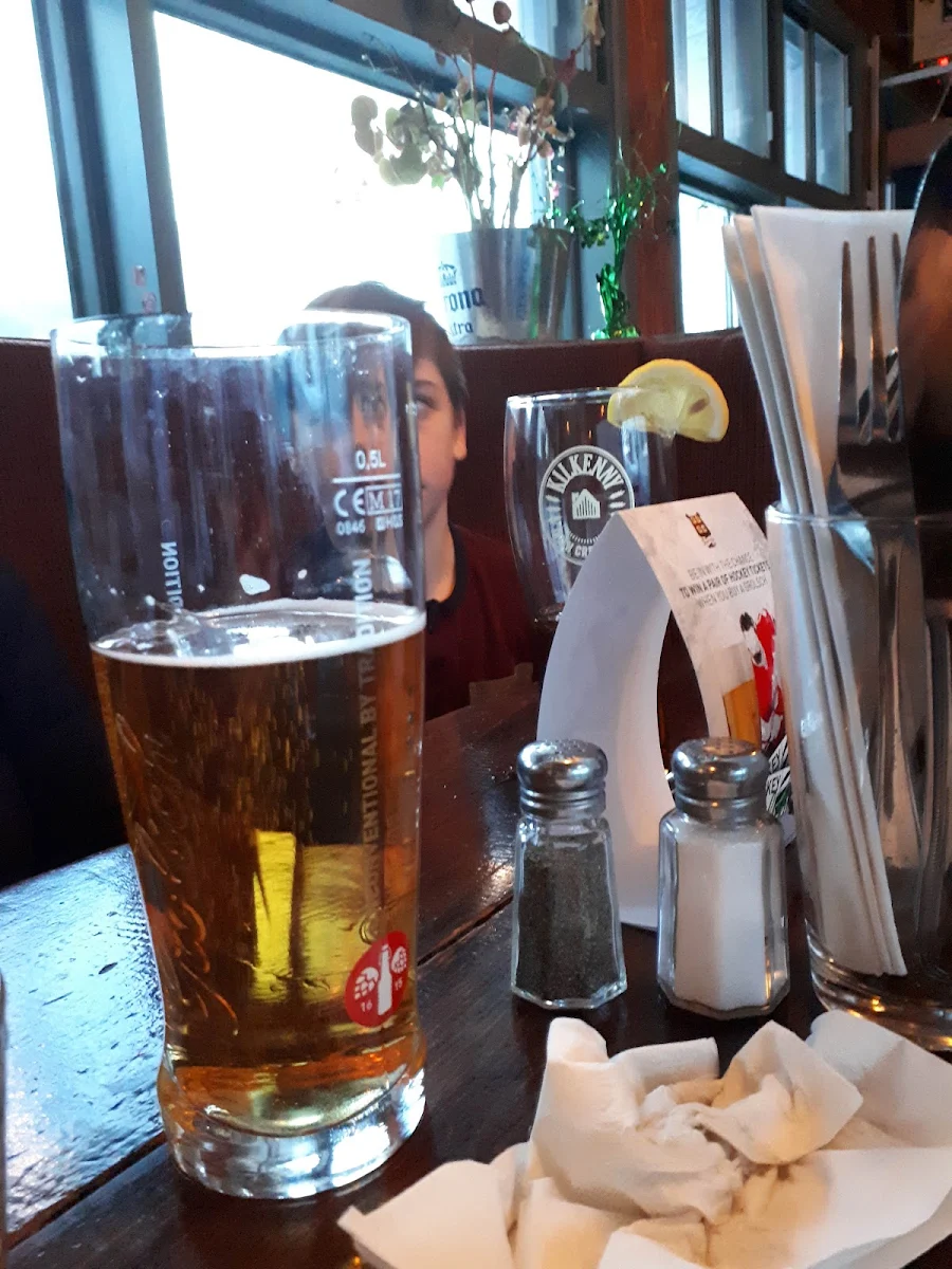 A Pint of Kilkenny Draft Beer