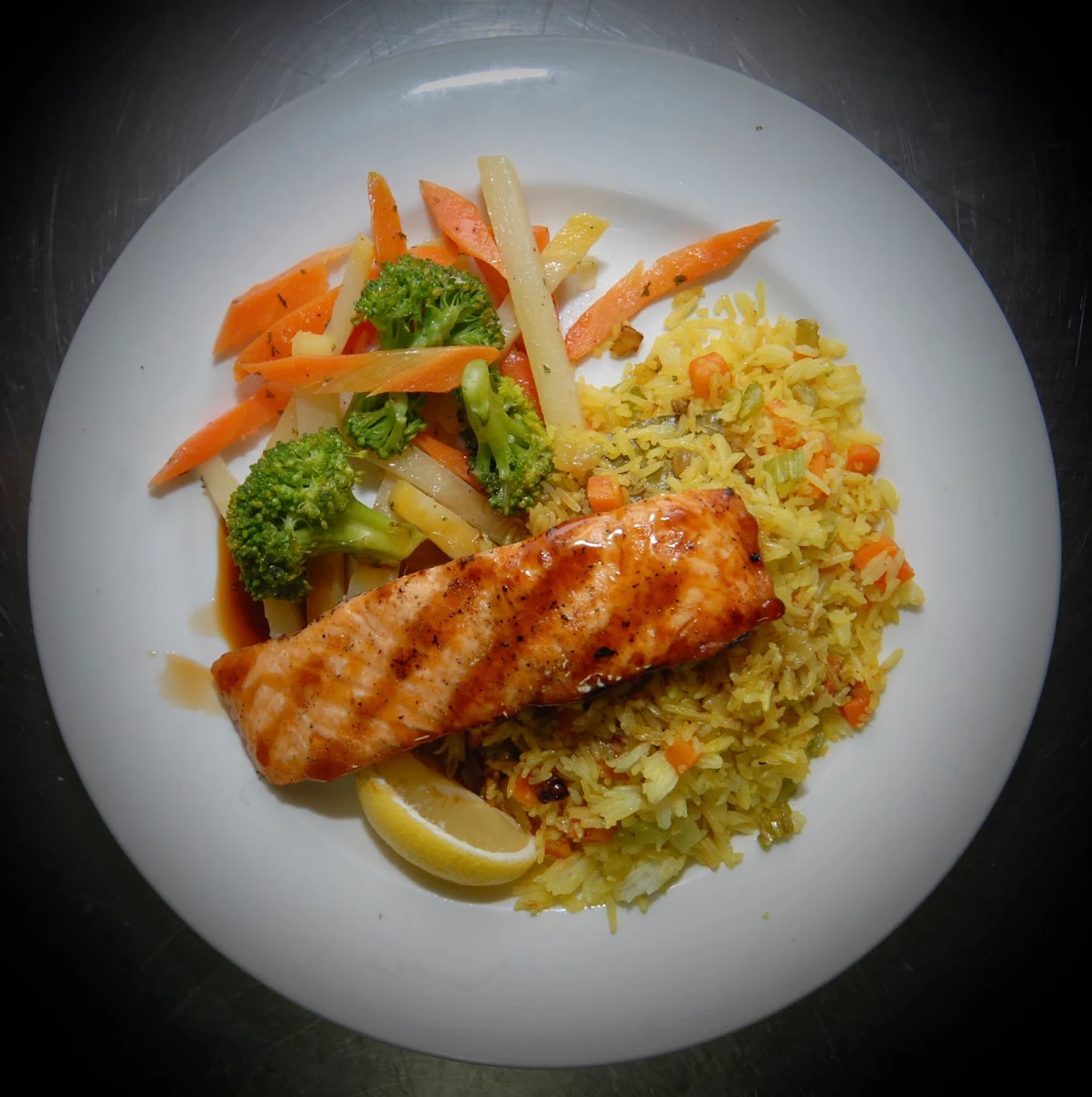 Saumon Grillé Grilled Salmon
