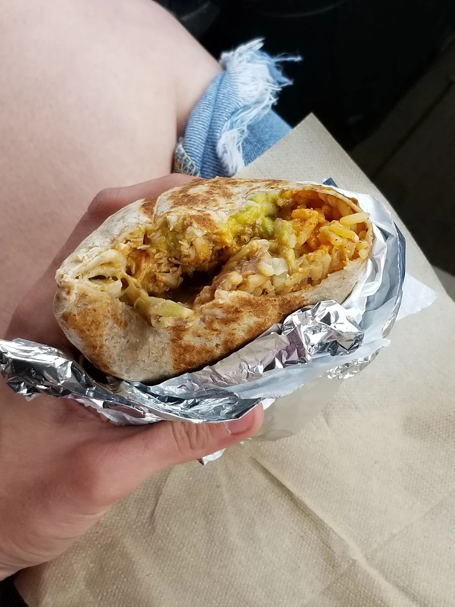 Big Buffalo Chicken Burrito