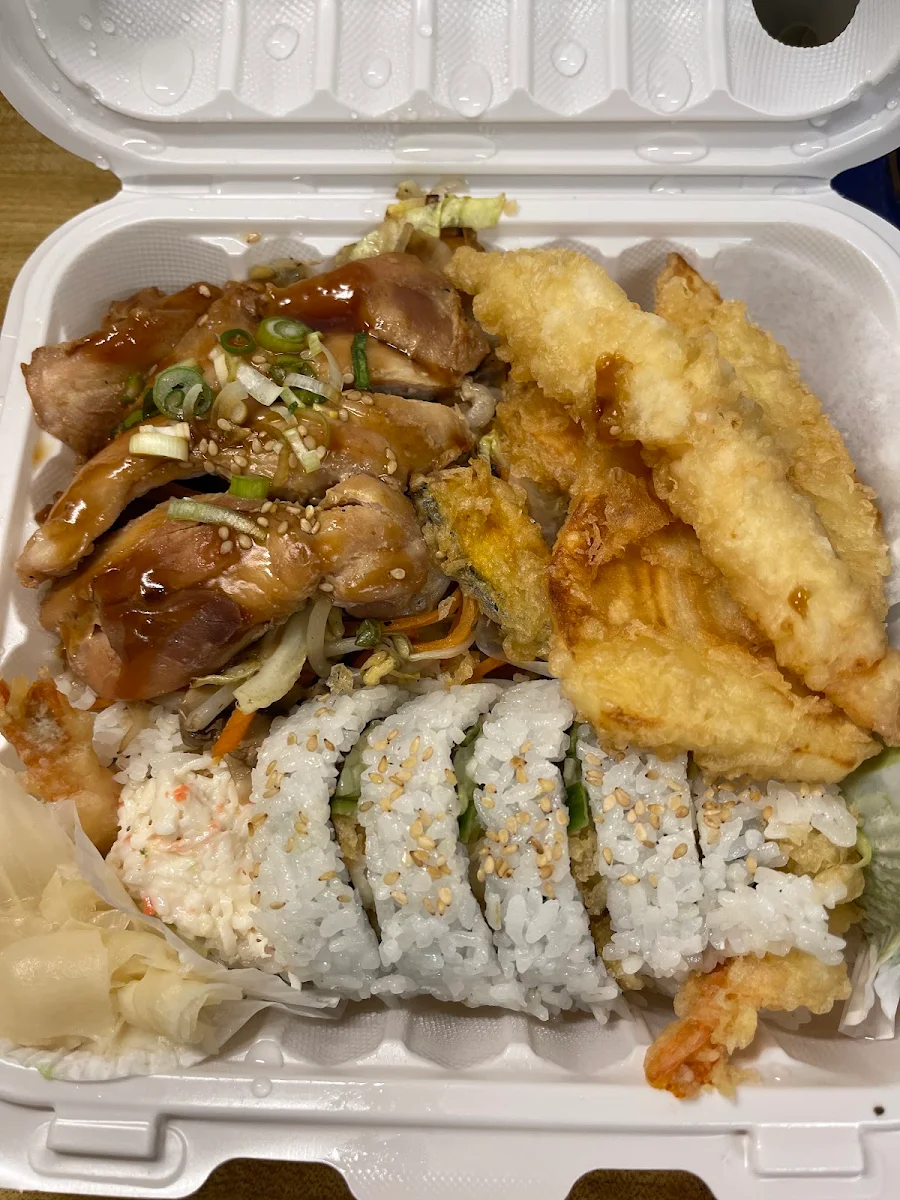 Bento Box with Teriyaki Chicken