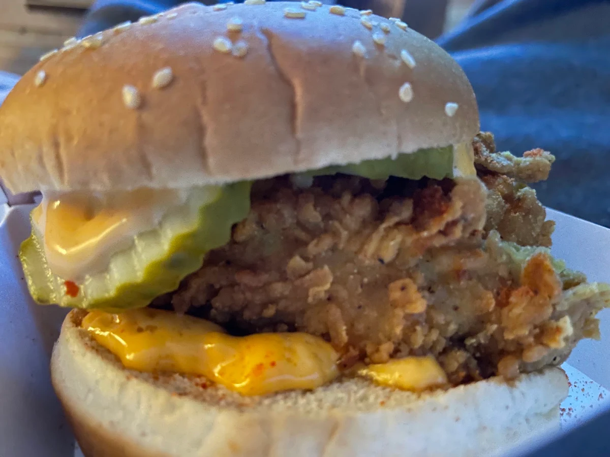 Spicy Big Mary Fried Chicken Sandwich