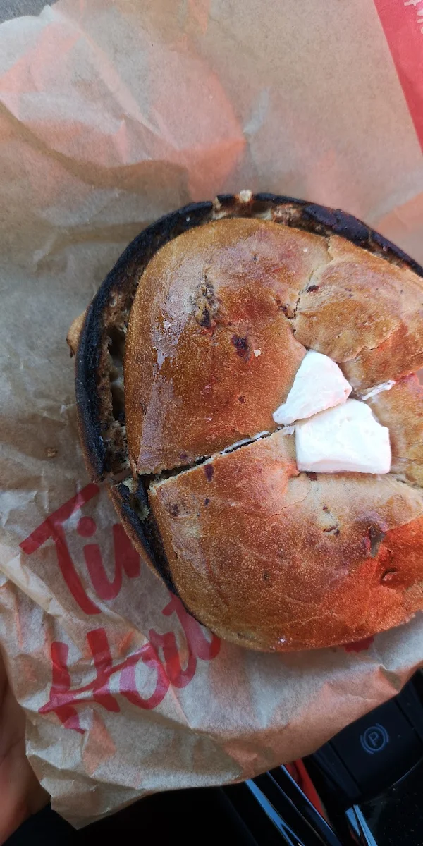 Cinnamon Raisin Bagel Double Toasted with Butter and Cream CHH
