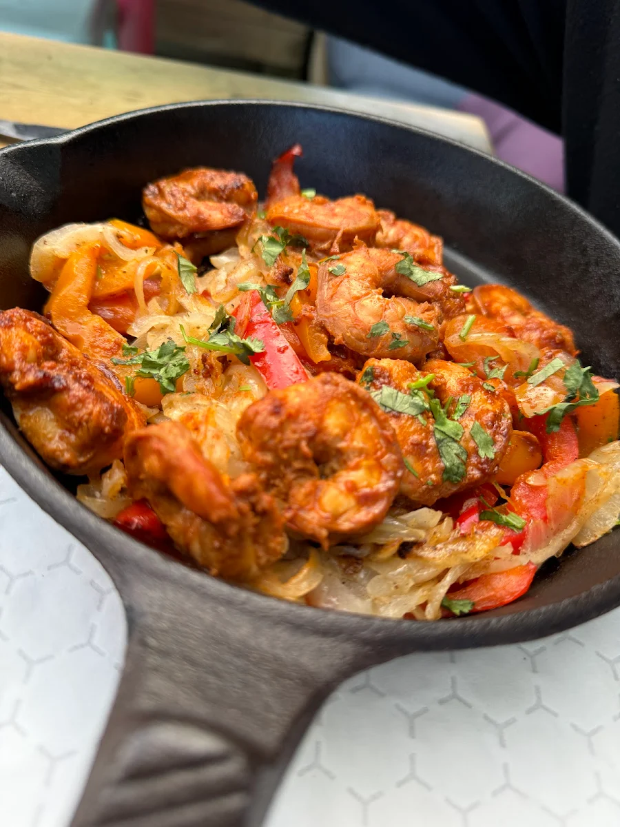 Shrimp Fajitas