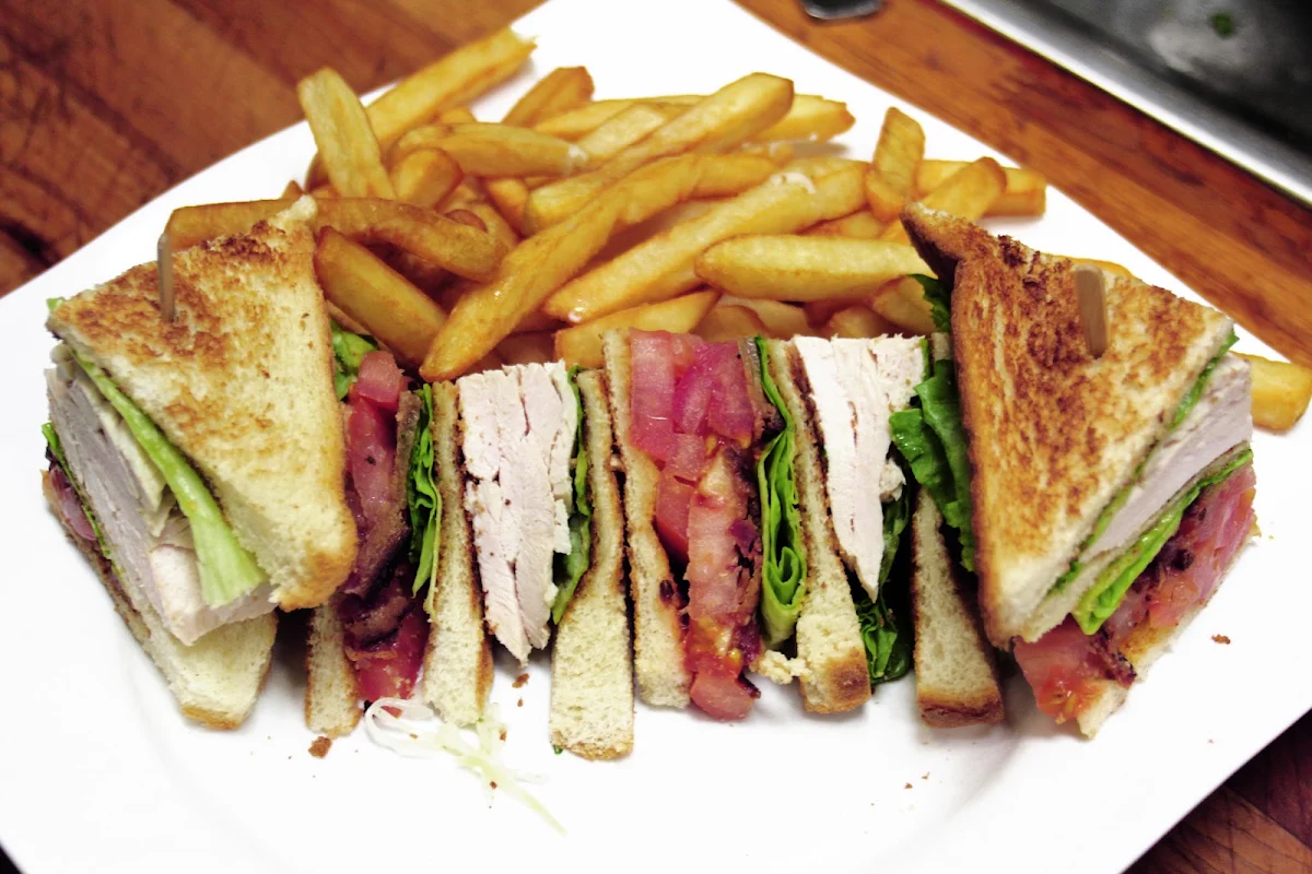 Club Sandwich Viande Blanche Club Sandwich White Meat