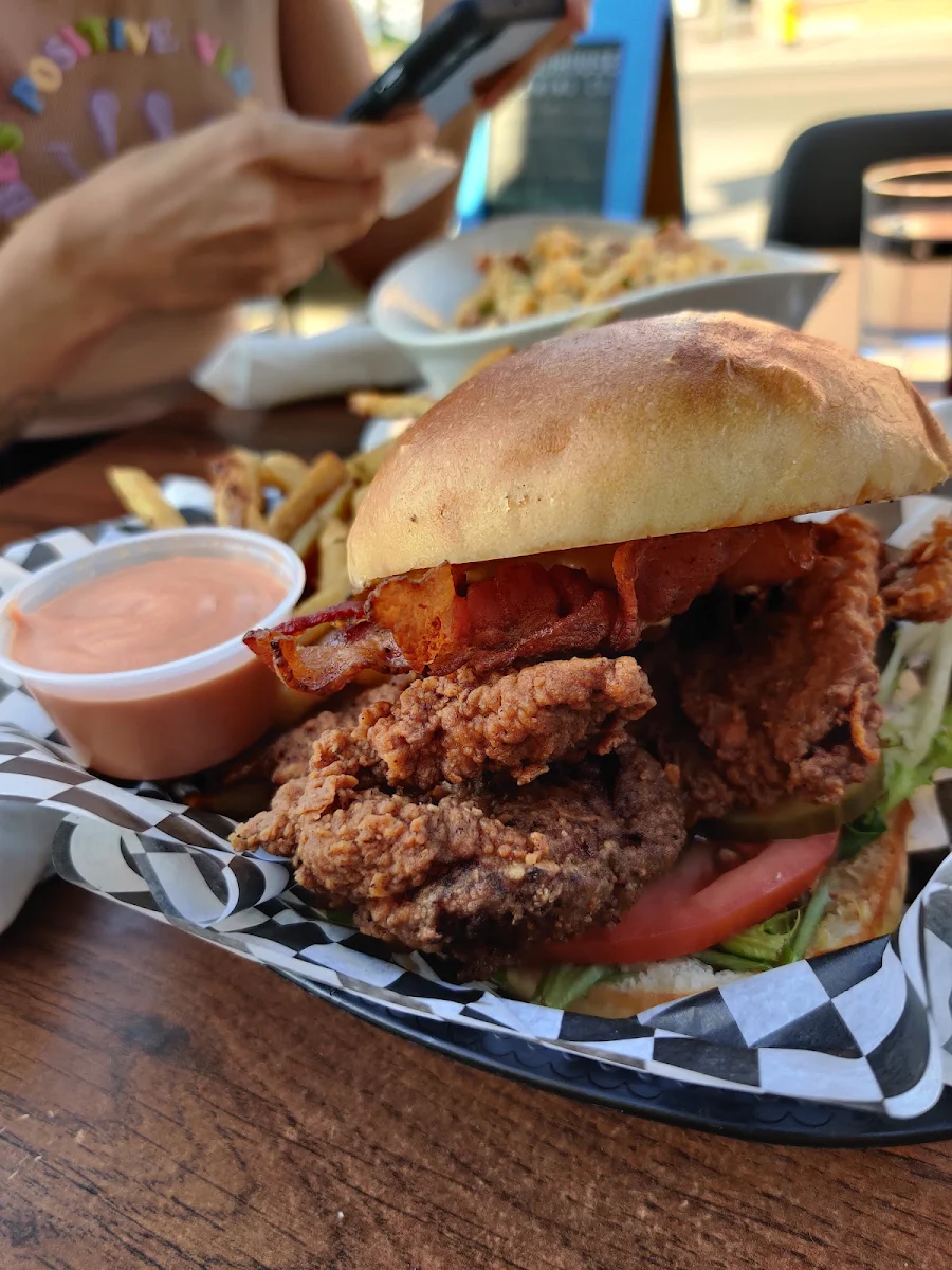Fried Chicken Burger