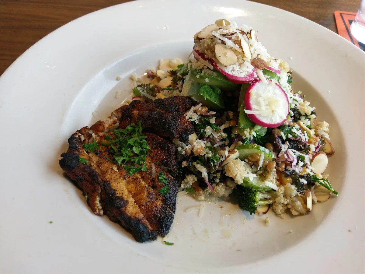 Blackened Chicken Ceasar Salad