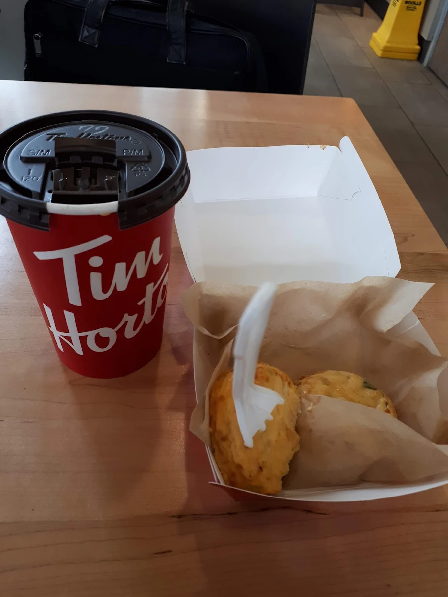 Tim Horton's Coffee and Egg Omelette Bites