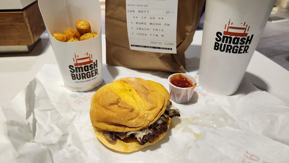 Mushroom Swiss Burger