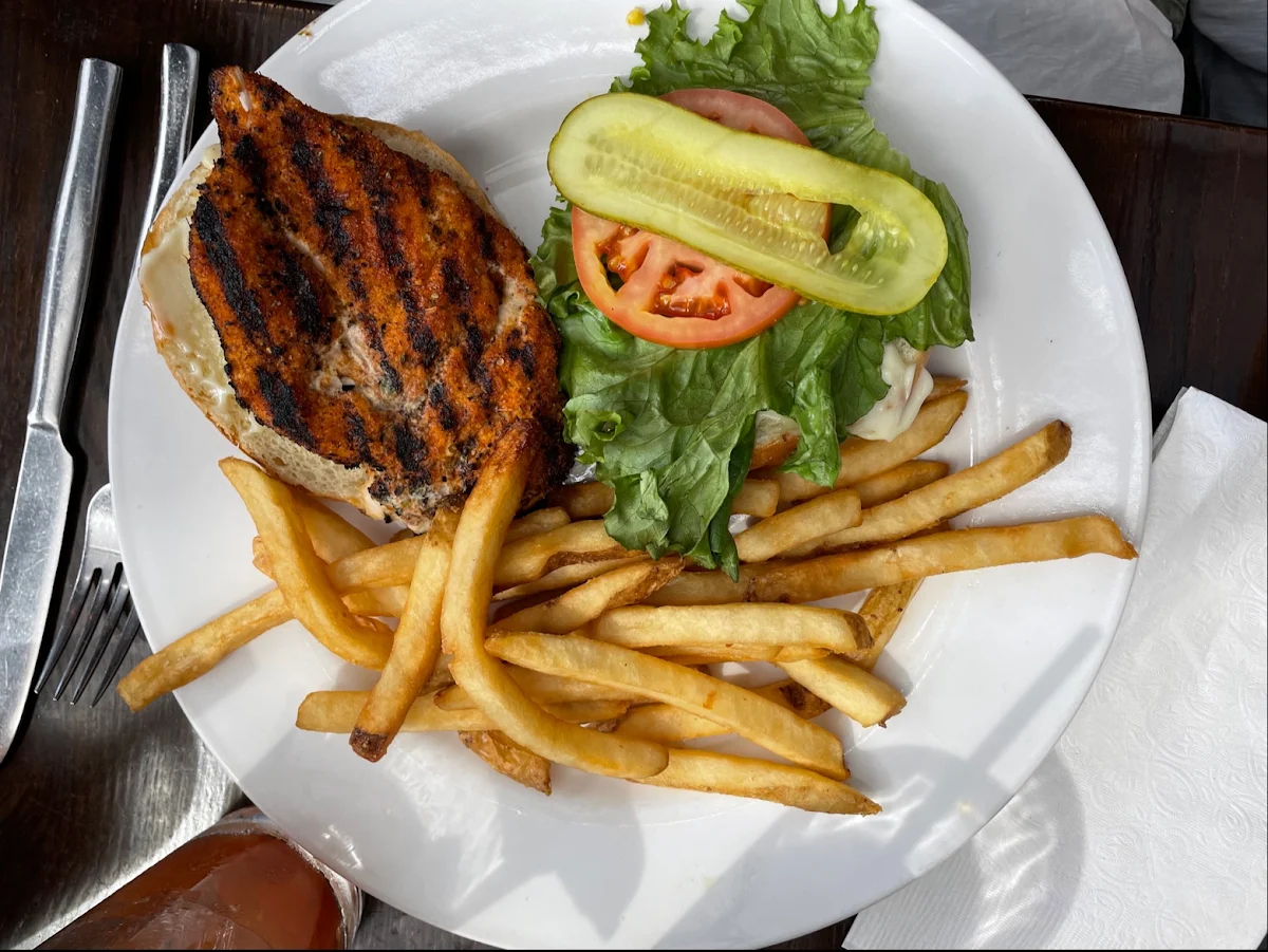 Blackened Chicken Burger
