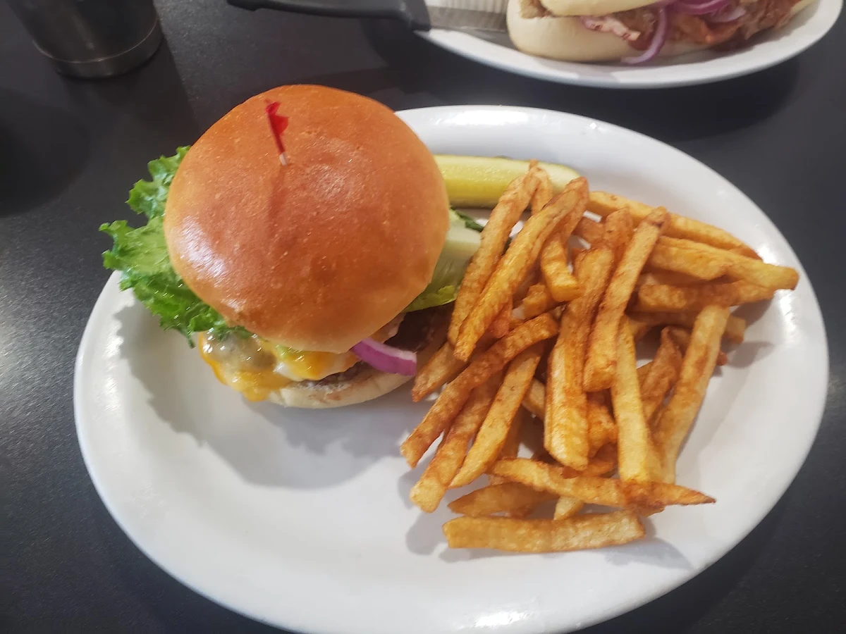 Burger and Fries with Cheese Burger Combo