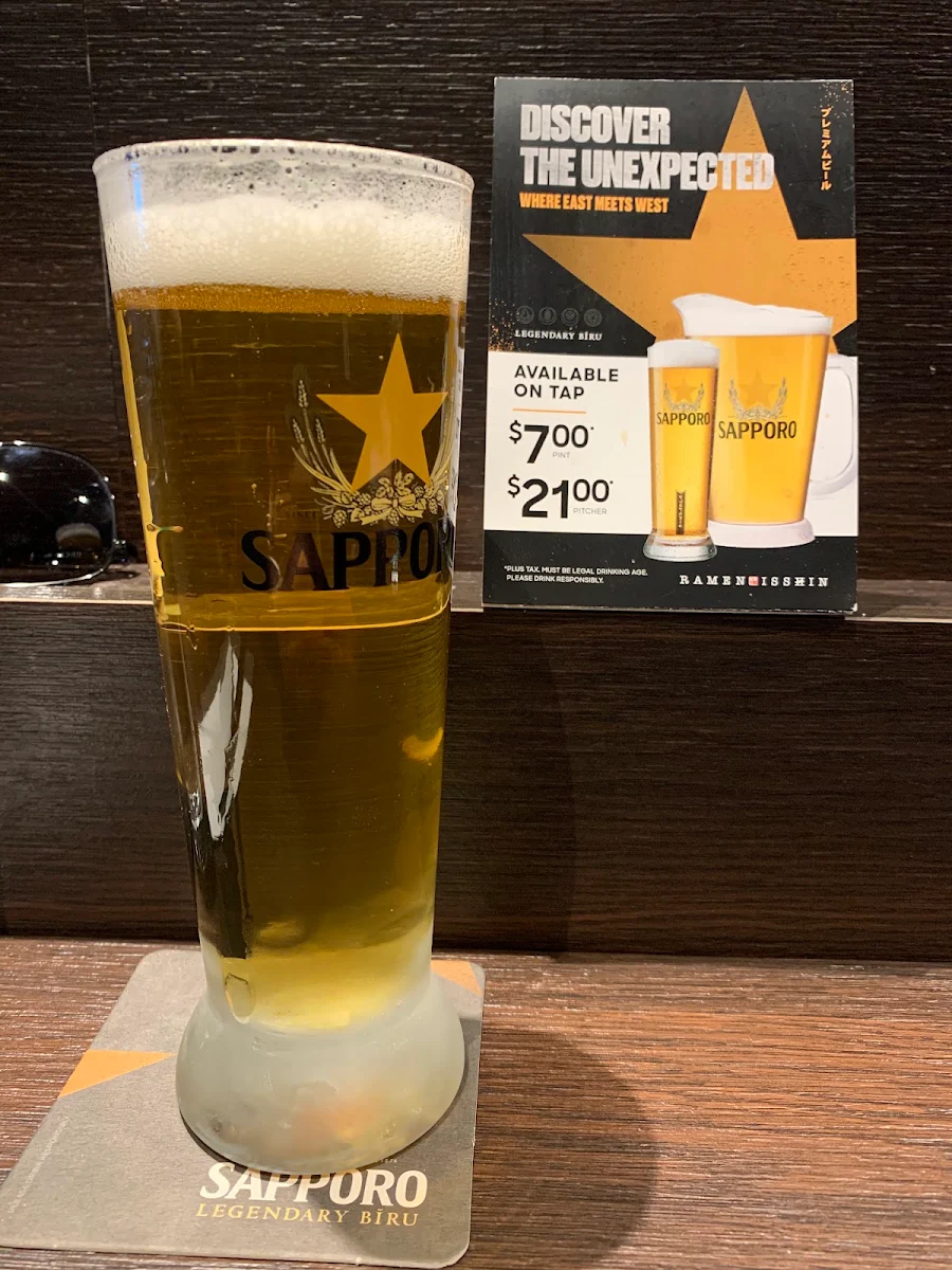 Sapporo Draft Beer