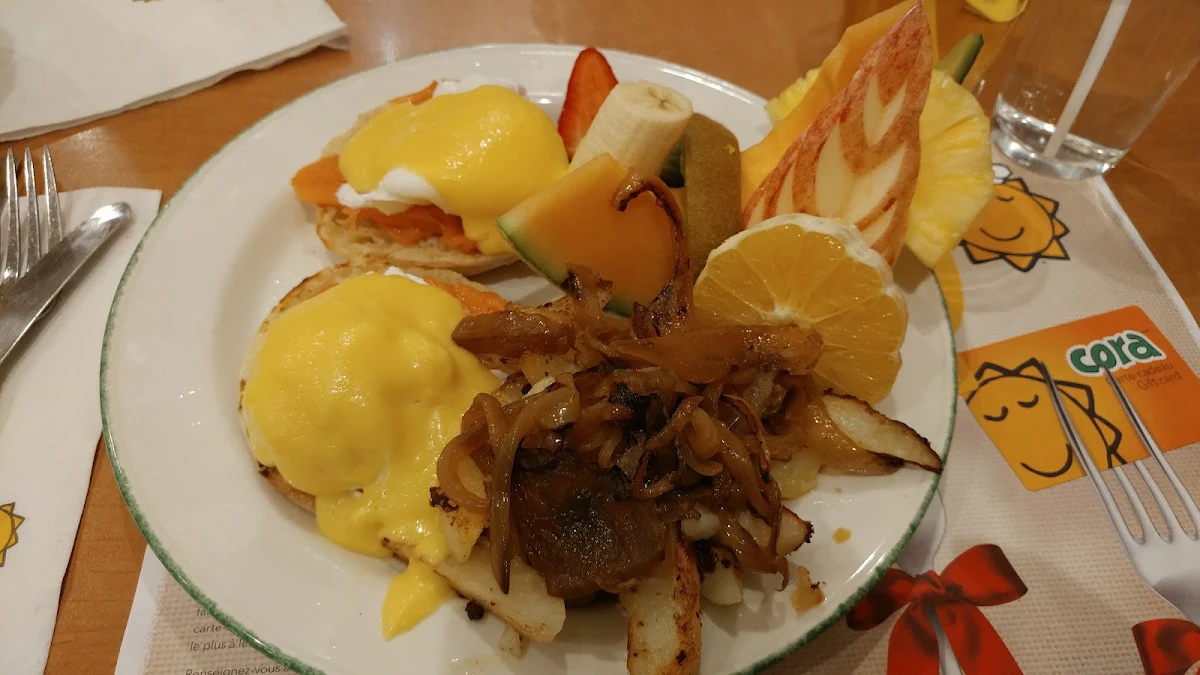Smoked Salmon Eggs Benedict