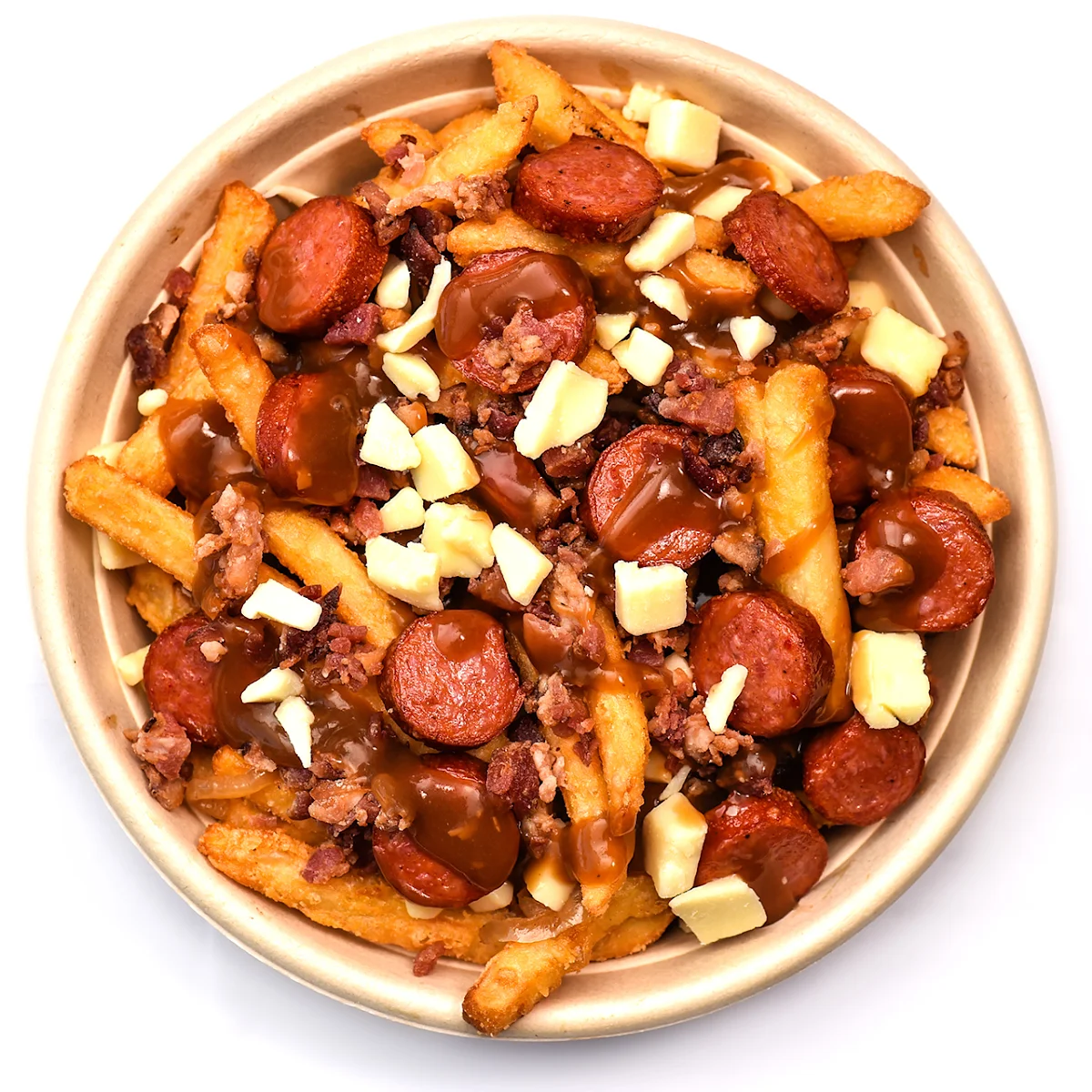 Hot Dog Poutine Large