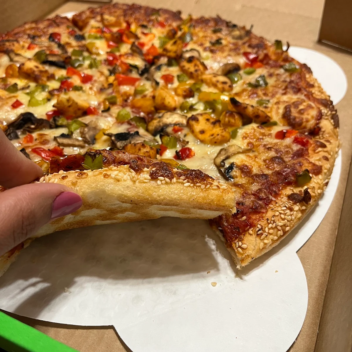 Spicy Chicken Pizza
