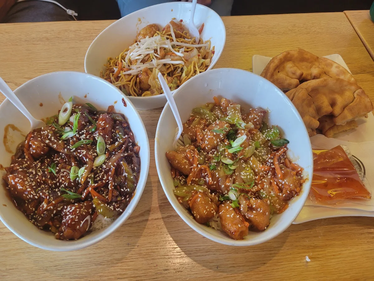 Hakka Chili Chicken Fried Rice