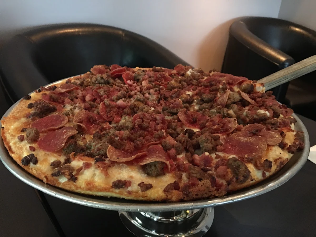 Loaded Meat Lovers Pizza