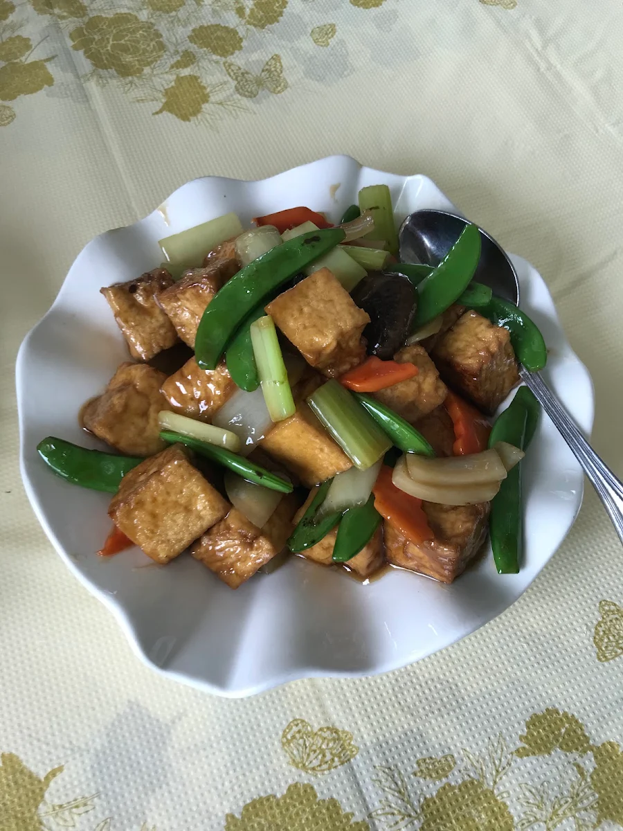 Braised Tofu with Veggies