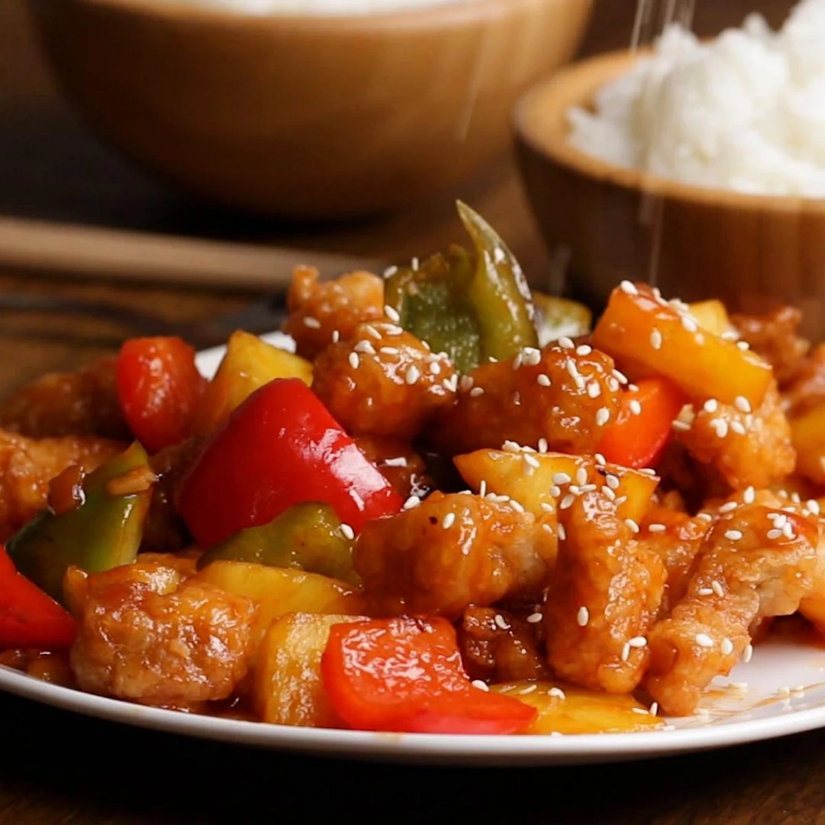 Sweet & Sour Boneless Pork